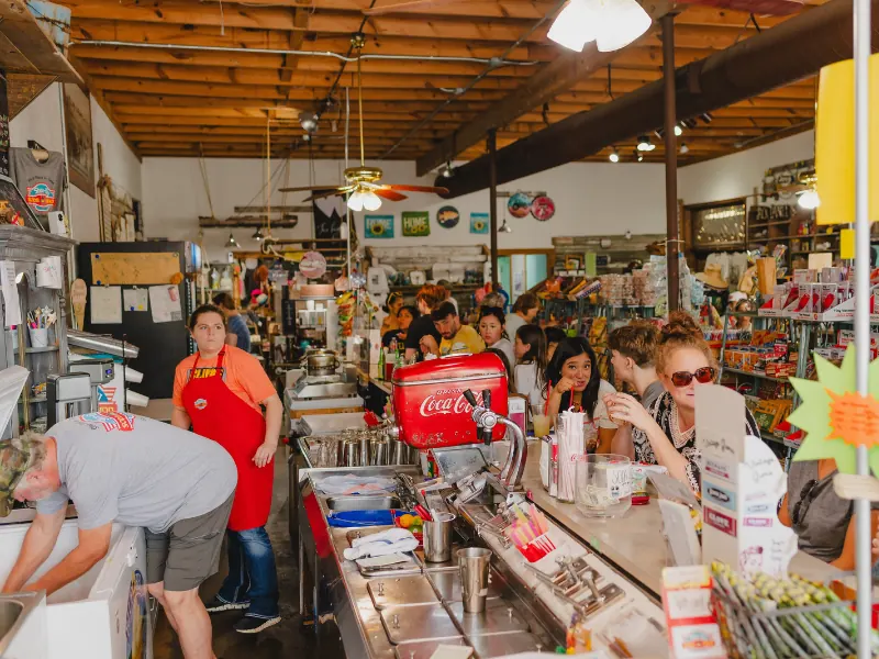 Shoo-Fly Soda Shop in Glen Rose, Texas