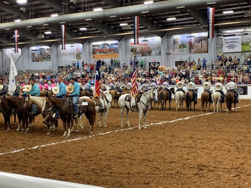 The Expo rodeo venue in Glen Rose, Texas