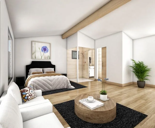 Casita interior render
